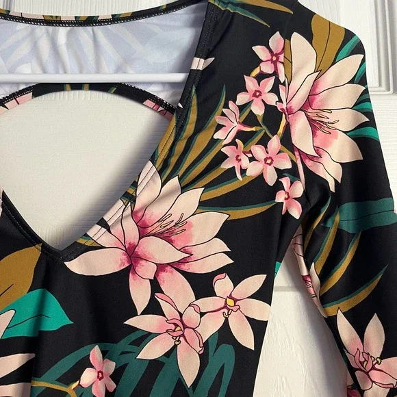 NWOT Billabong• After Sunset One Piece Surf Suit Swimsuit - Picture 5 of 14